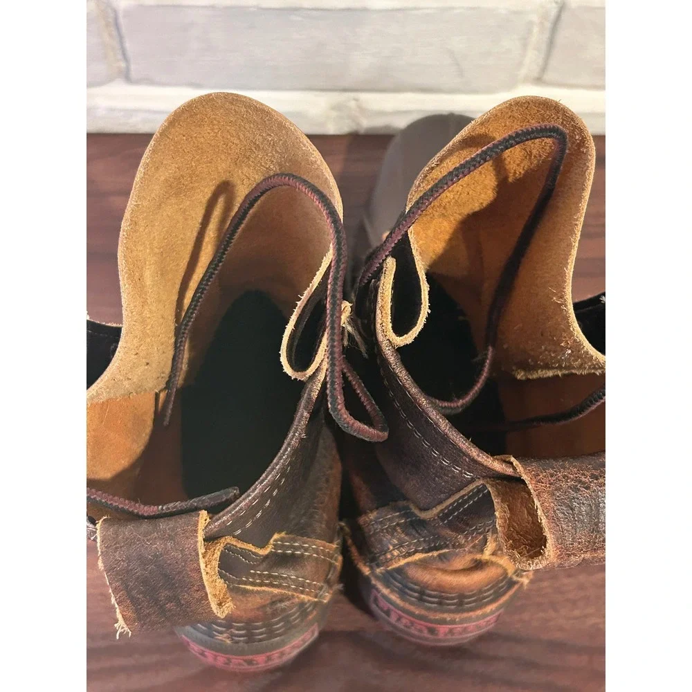 LL Bean Bean Boots Dark Brown Leather Duck Boot Pics for Size Gorpcore Rain Snow